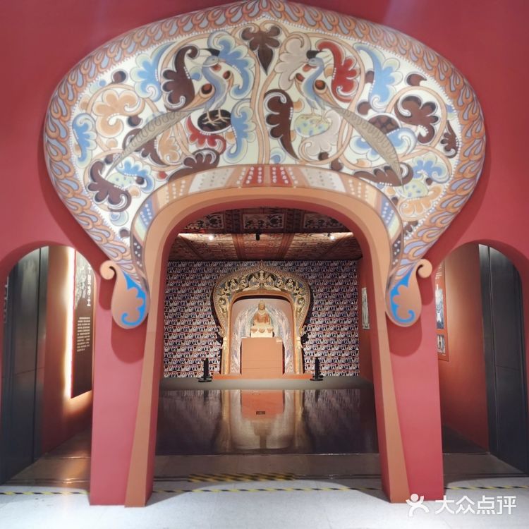 北京看展千年敦煌展in中国园林博物馆