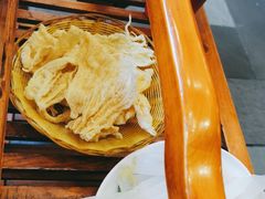 炸腐竹-乐宴·老北京铜火锅(八卦岭店)