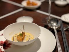 餐前小食咸豆浆油条-杭州西子湖四季酒店·金沙厅