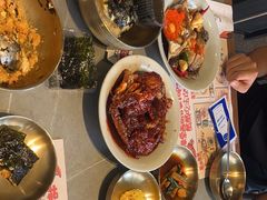 -草家酱蟹炭火烤肉店(珲春南路一店)