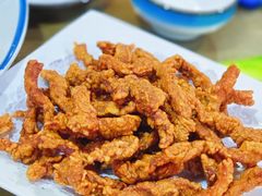 博山炸肉-四四席博山老菜馆