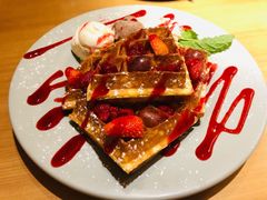 果酱华夫饼-Lia Cafe Bar Restaurant松山咖啡屋
