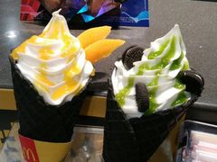 抹茶原味双拼甜筒-麦当劳(无锡永乐店)
