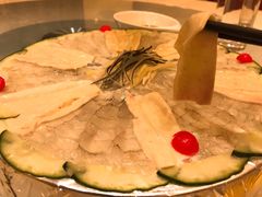 河豚刺身-孔庆璞河豚馆(白玉兰酒店)