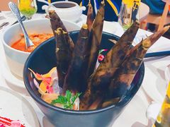 知味手剥笋-若蘭慈·无国界素食料理(欢乐海岸店)