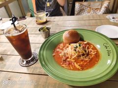 西红柿辣鸡意大利面-Cafe Alice咖啡爱丽丝(奥城店)
