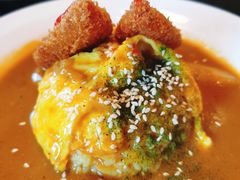 深海鳕鱼咖喱蛋包饭-春草居酒屋·晴子の店