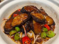 杭椒茄子煲-茉里粤菜(皇姑万象汇店)