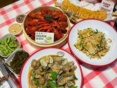 -在老街·淮安大排档·甜麻干煸龙虾·烧烤(河下古镇店)