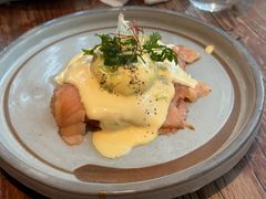 班尼迪克水波蛋三文鱼薯饼-Restaurant Cuivre古铜法式餐厅