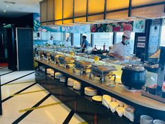 自助取餐区-华厦大酒店·桃源西餐厅·自助餐