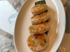 香煎虾饼-双合园·海鲜水饺青岛菜(万佳广场店)