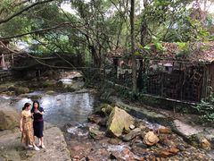 -天门沟九州驿站树上汤泉