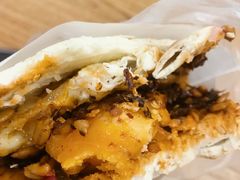 蛋菜夹馍-清真马乐贝腊牛肉蛋黄菜夹馍(马蓉洒金桥店)