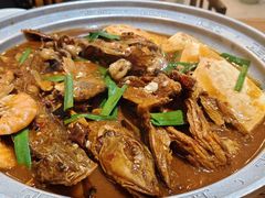 -东来菜馆•手抓海鲜家常菜•海鲜锅贴(鸽子窝店)