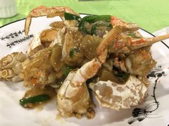 姜葱炒红蟹-盛港湾海鲜食府(黄沙店)