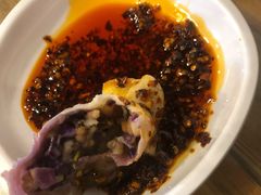 紫甘蓝锅巴馅饺子-宝源饺子(麦子店街店)