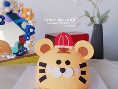 -卡比儿童蛋糕·心意定制·低脂零卡糖动物奶油FancyBALLOON(滨海店)