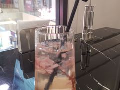 荔枝樱花气泡水-1981牛排西餐厅(海信店)