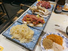 -燚店·铁板鱼蛙·烤肉·烤串(北新桥店)