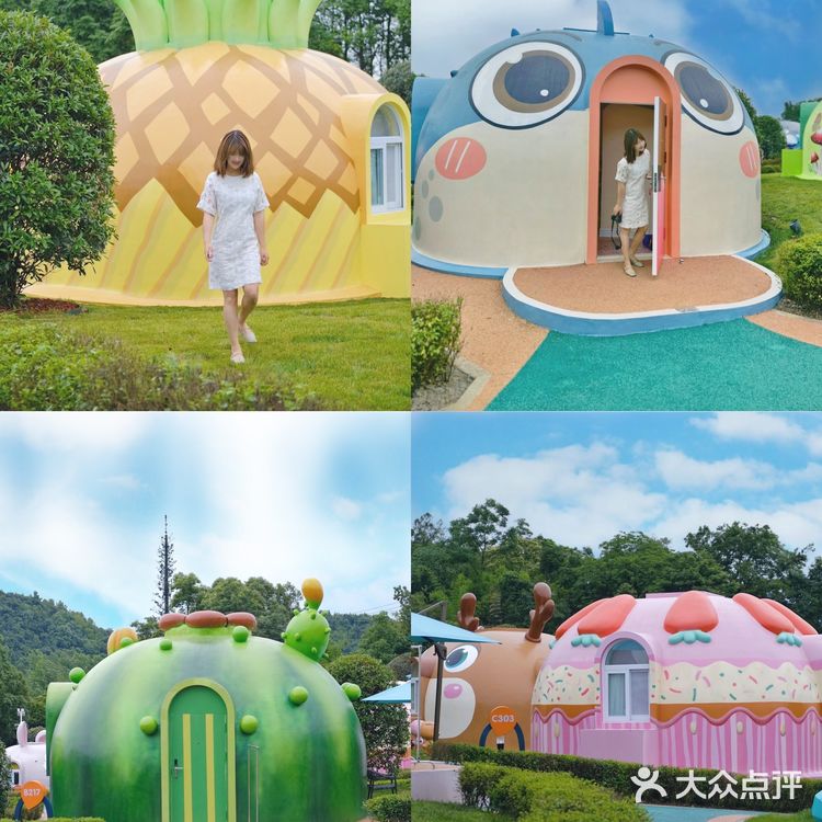 成都周边亲子游｜萌到想尖叫的卡通童话村