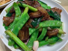 腊肉炒荷兰豆-东山茶寮(新安店)