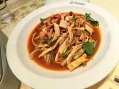 牛百叶炒黄喉-聚味瞿记·龙虾堂(坡子街店)