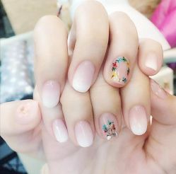 渐变-朵拉定制美妆美甲