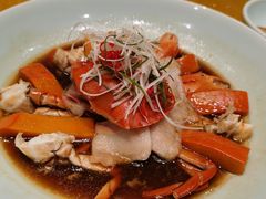 火腿南瓜蒸膏蟹-老灶味道·本帮菜(昌平路店)