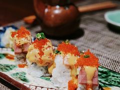 火炙三文鱼卷寿司-久喜番和牛烧肉酒场(北辰三角洲店)