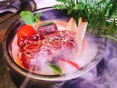 果木罐腌护心肉-厚贞日式烤肉(龙之梦店)