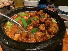 石锅杭椒牛蛙-桂满陇-西湖船宴(西单大悦城店)