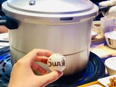 新鲜小吃拼盘-船梆煮•蒸汽海鲜·炉火烤肉(五四广场店)