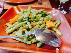 虾酱炒四季豆-花马天堂云南餐厅 Lost Heaven(外滩店)