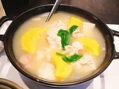 上汤炖蛋饺柴锅豆腐-到家尝北京菜(西坝河店)