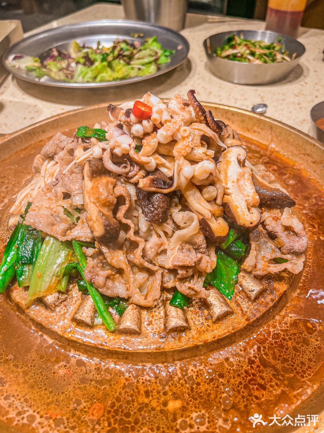 🌈这家爆🔥的韩国烤肉店来深圳了！章鱼水煎肉YYDS~