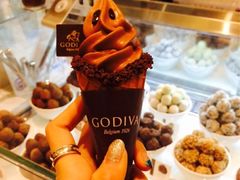 巧克力软冰淇淋-GODIVA(港汇恒隆广场)
