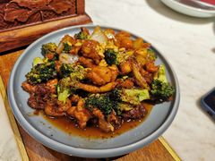 松仁爆三样-小吊梨汤·北京菜·烤鸭(鸟巢店)