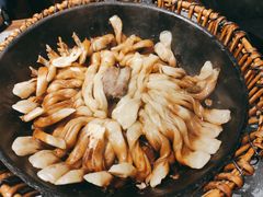 排骨豆角卷子-华盛园卷子王农家菜水库鱼
