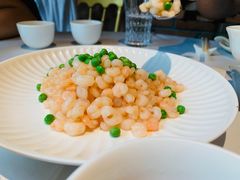 手剥河虾仁小豌豆-玫瑰厅上海菜(兴国路店)