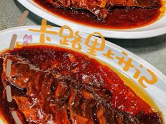 红烧蝶鱼-天津乾毓德饭庄·清真传统炒菜·海鲜烧烤(咸阳路店)