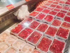 现切牛肉-杨老板·海鲜集市火锅·鲜切牛肉(中防万宝店)