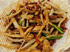 干煸藕丝-江城燕子大排档(江汉路步行街店)