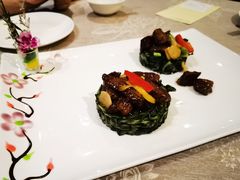 脆瓜炒雪花牛肉粒-香云轩·顺德菜(香云纱园林酒店店)