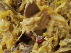脊骨压酸菜-祝家饺子馆