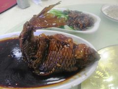 罾蹦鲤鱼-奥华餐厅·老张记(台基厂店)