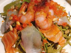 海鲜罗勒荞麦面-森味薪火烧•烧鸟居酒屋•日本料理(望京店)