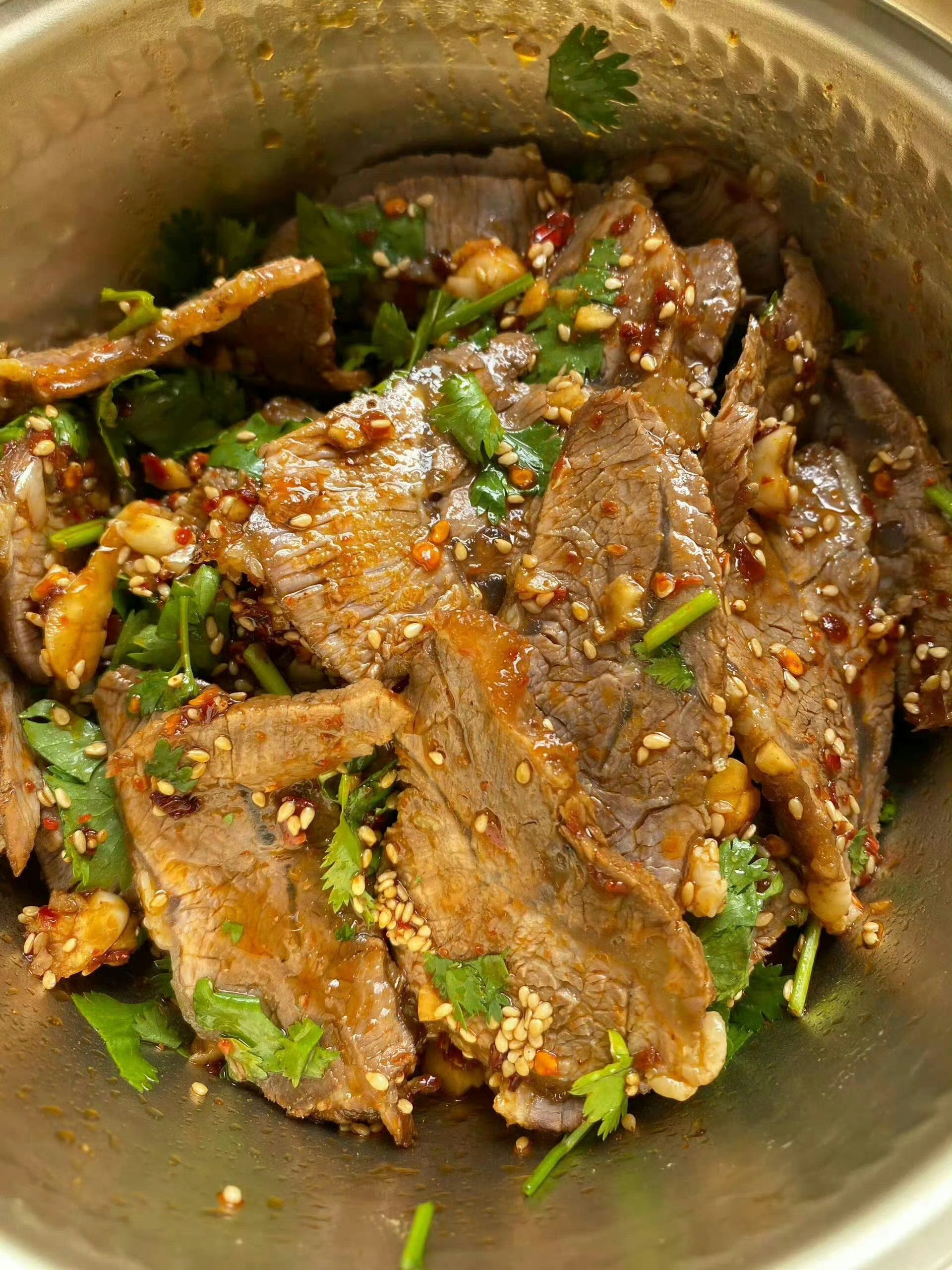 凉拌牛肉