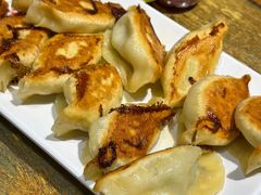鲜肉韭菜煎饺-金谷园饺子·烧烤(人大总店)