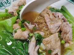 瘦肉片汤面-西关明记肠粉(荔枝湾店)
